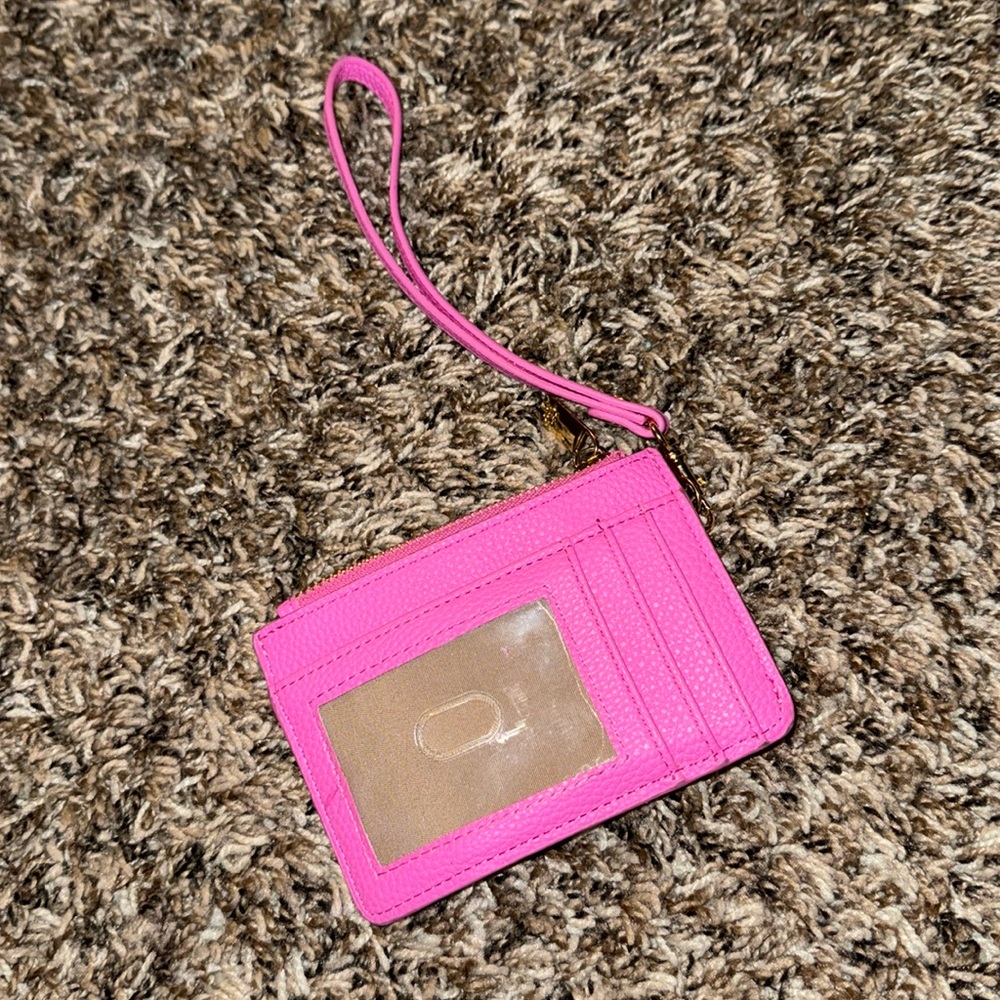 pink wristlet